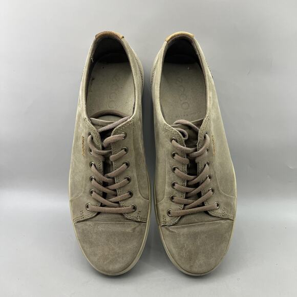 ECCO Soft 7 Casual Sneakers Men Size 11 US, 45 EU Brown Nubuck Comfort Low Shoes main image 7